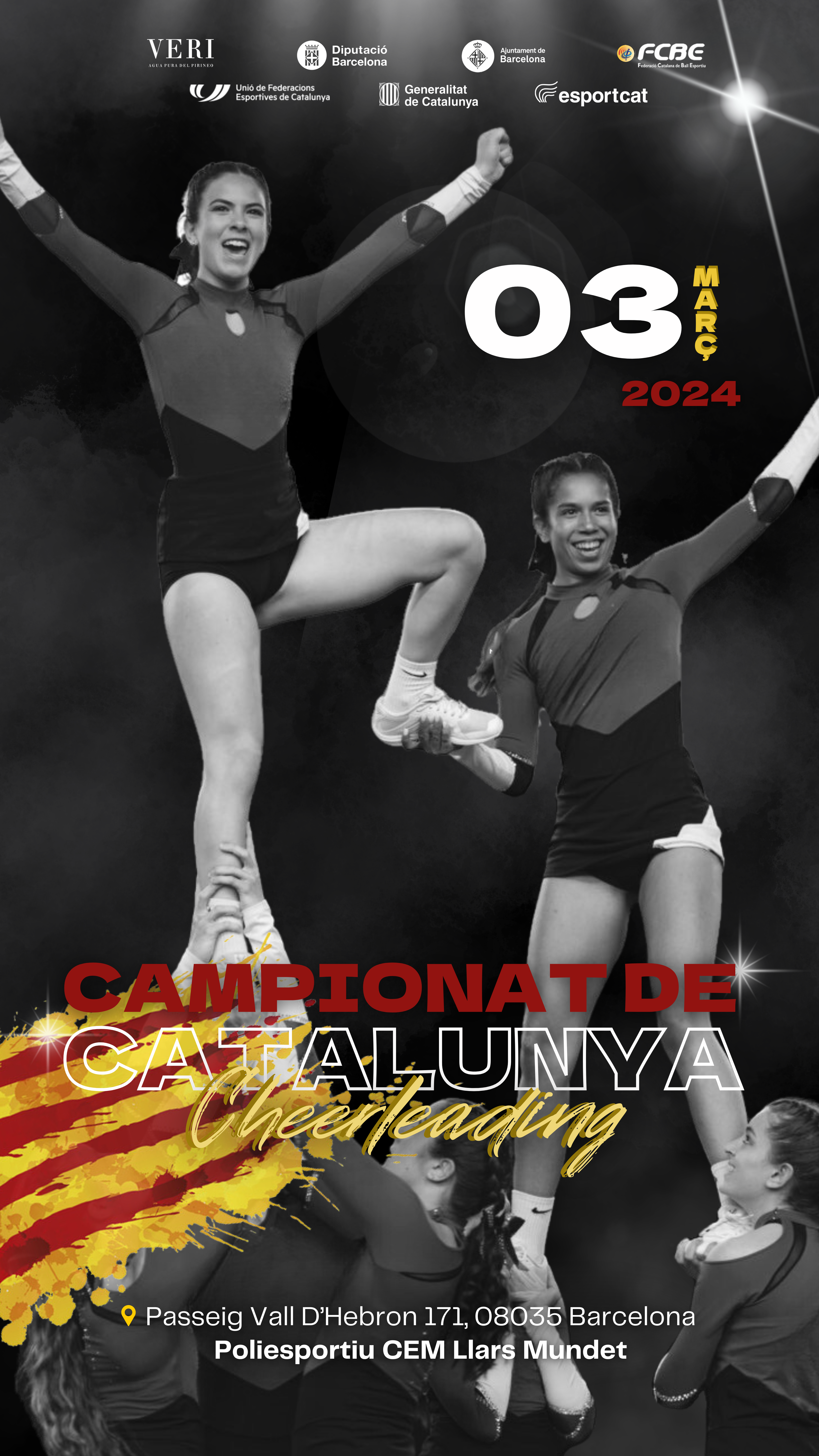 Campionat de catalunya 2024 CHEERLEADING